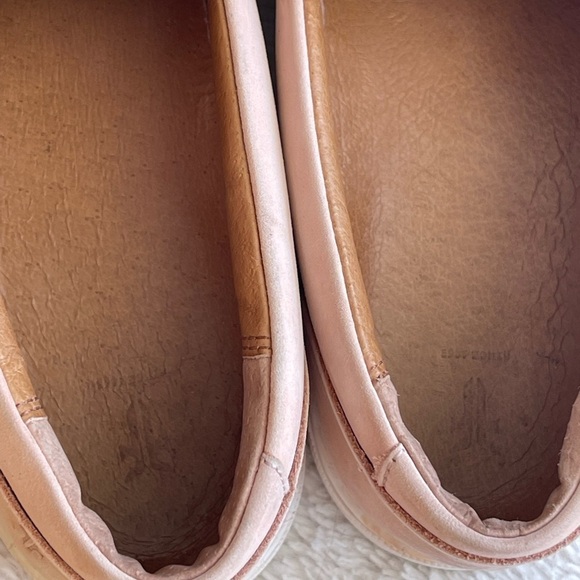 Frye Ivy pink leather slip on sneakers - Picture 9 of 11
